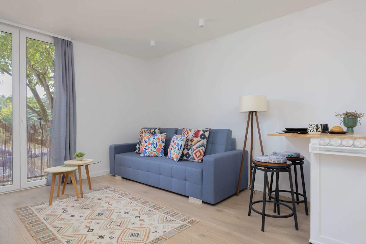 Wrzeciono 52 | Warszawa | Bright Studio | Balcony — Warszawa, Mazovia — vacation rental