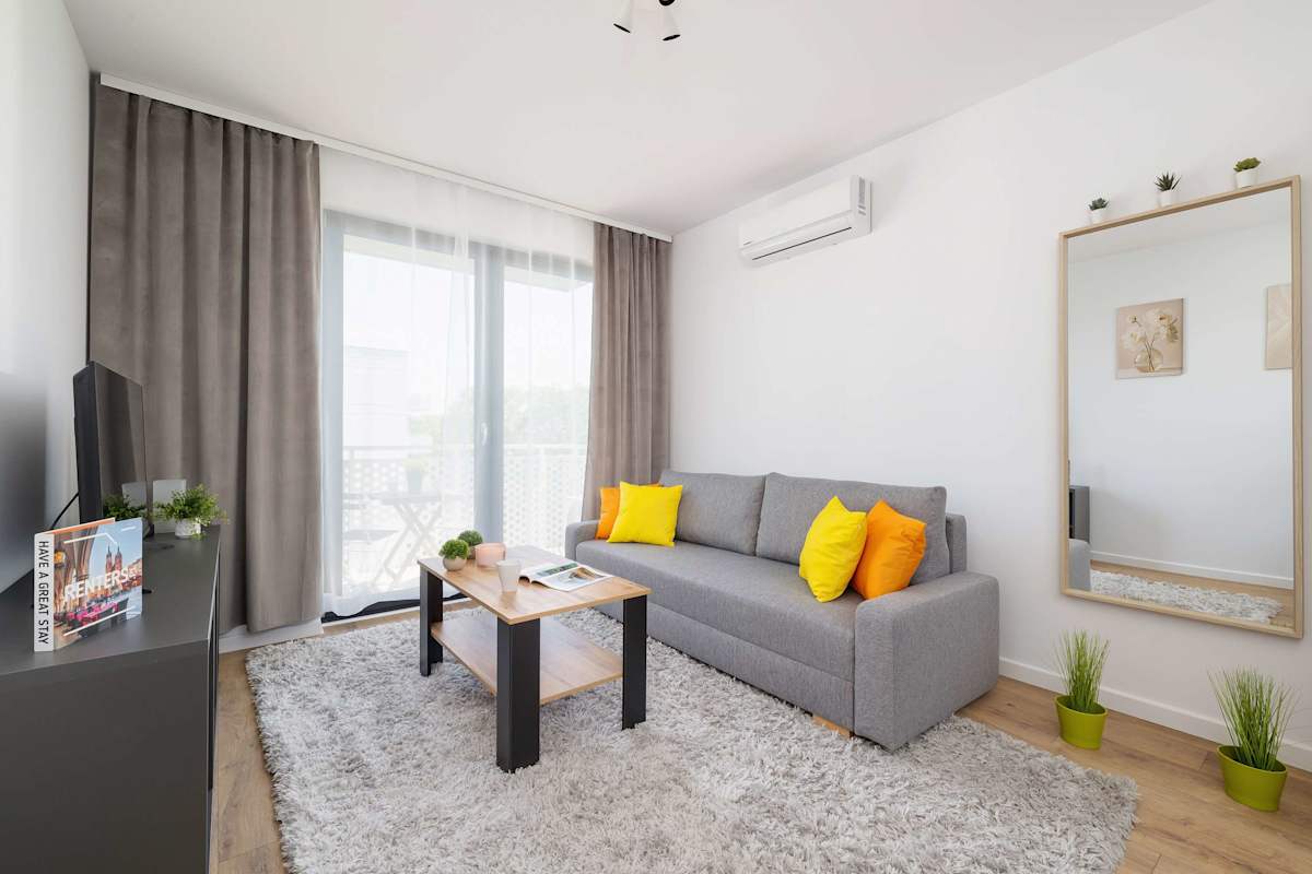 Wybickiego 5B Kraków | Stylish Apartment with Air Conditioned Living Room — Kraków, Województwo małopolskie — vacation rental