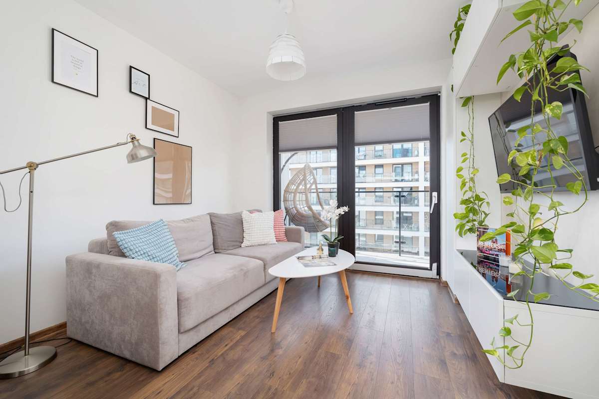 Dąbska 24 Kraków | Light Grey Apartment with Balcony — Kraków, Województwo małopolskie — vacation rental
