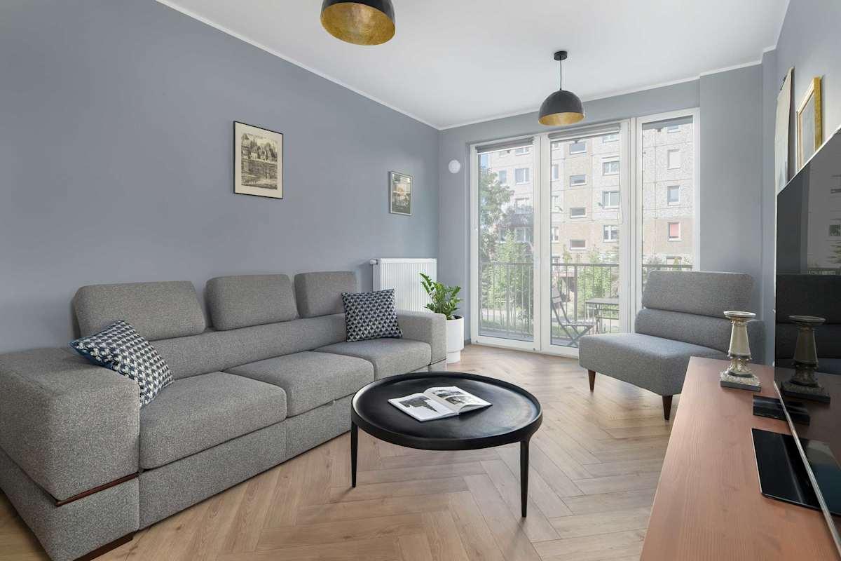 Elegant Apartment in Poznan for Remote Work with Parking and Balcony by Noclegi Renters — Poznań, Województwo wielkopolskie — vacation rental