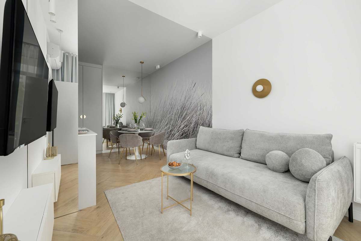 Gray Ku Morzu 1C Sianozety | Bright & Air-conditioned with Seasonal Pool  | Close to the Beach | Balcony  — Kołobrzeg, Województwo zachodniopomorskie — vacation rental
