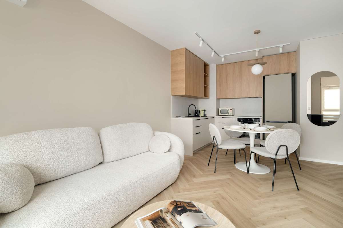 Jasielska 7C Poznań | Beige Apartment with Parking and Air Conditioning — Poznań, Województwo wielkopolskie — vacation rental