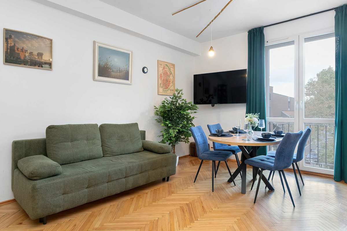 Korzenna 1D Gdańsk | Unique Apartment | Remote Work | Wi-Fi — Gdańsk, Województwo pomorskie — vacation rental