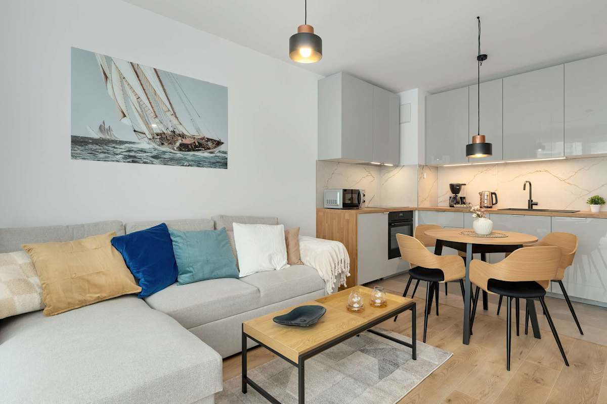 Stankiewicza 20 Gdansk | Stylish Apartment in a Modern Development | Parking & Balcony — Gdańsk, Województwo pomorskie — vacation rental