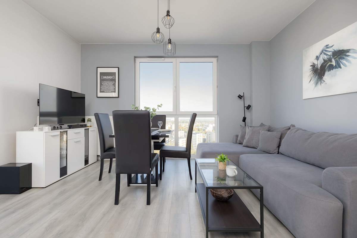 Rondo Wiatraczna 412 Warsaw | Skyview Apartment | Parkining & Balcony