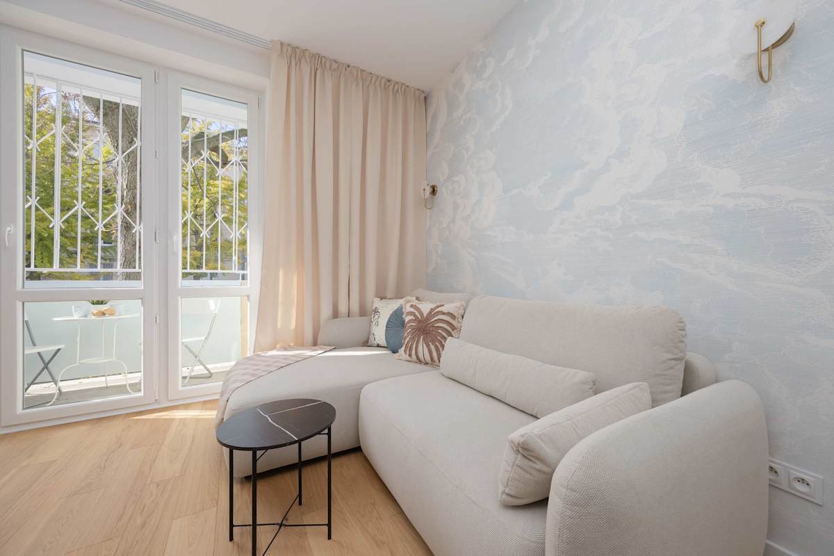 Wandy 8 Warszawa | Family Apartment in Saska Kępa | Bright & Functional Interiors | Balcony — Warszawa, Województwo mazowieckie — vacation rental