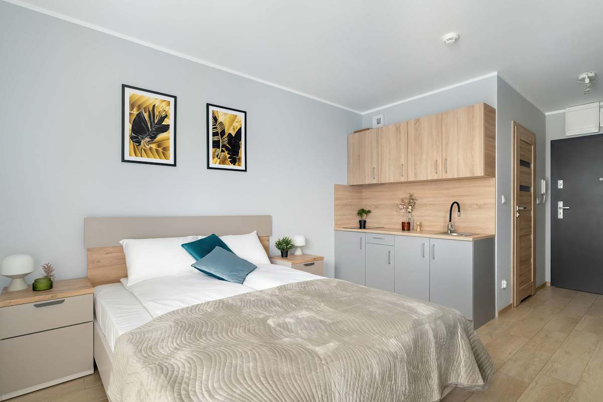 Nadolnik 8A Poznań | Modern Studio for 2 | Romantic Stay in Poznań | Business Trip