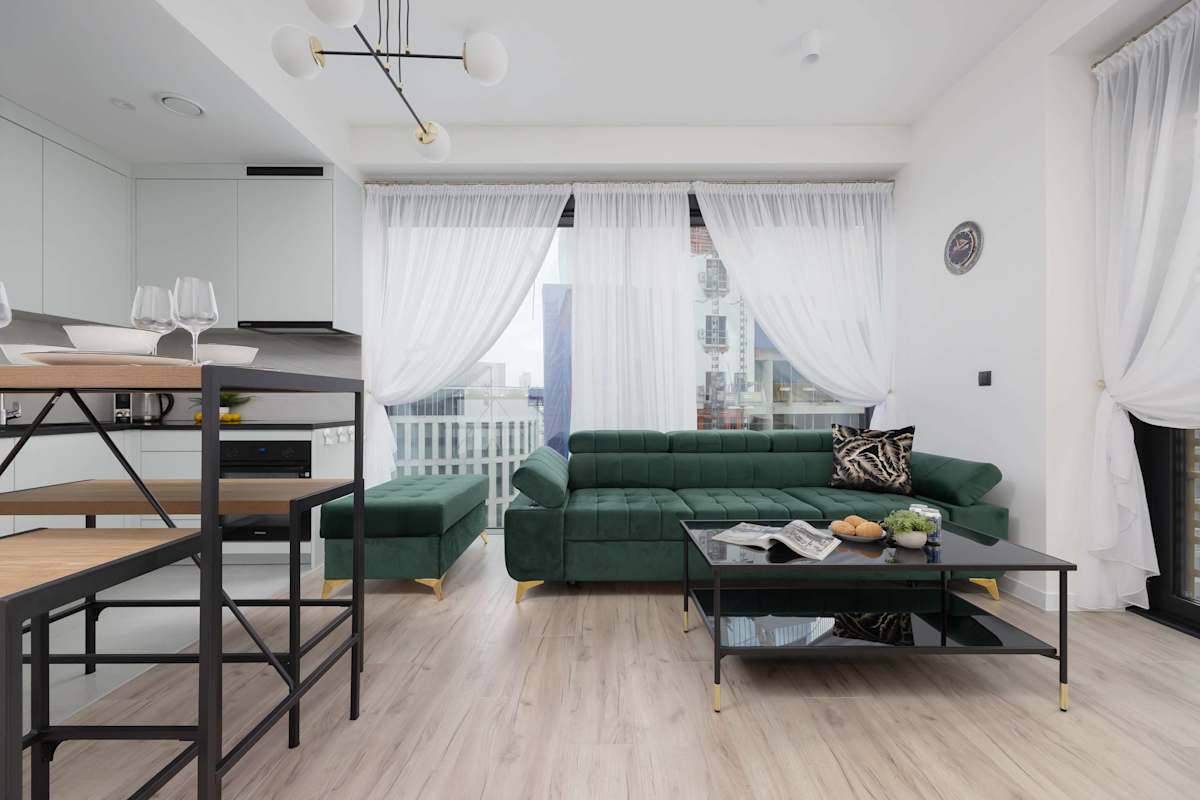 Prosta 69C Warszawa | Luxury & Air-Conditioned Apartment with Parking | Remote Work — Warszawa, Województwo mazowieckie — vacation rental