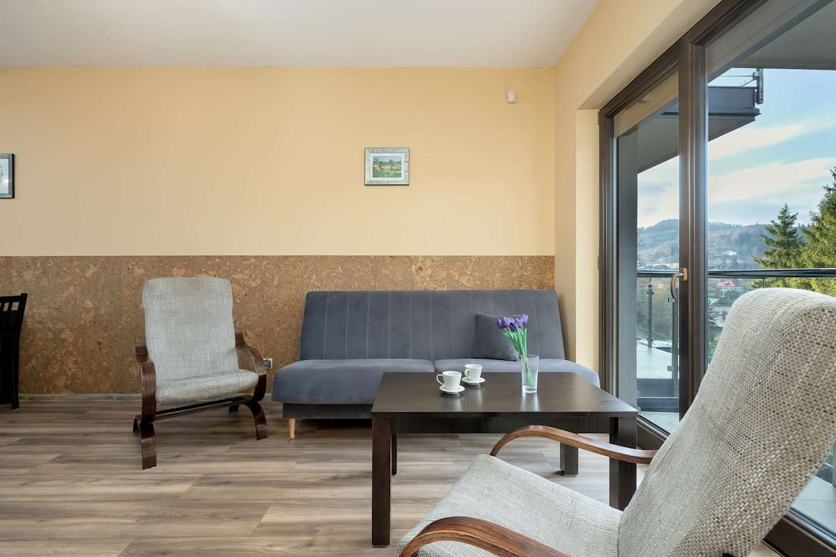 Miła 2 Wisła  | Apartment with Parking & Balcony | Homely Atmosphere in Mountain Scenery — Wisła, Silesia — vacation rental