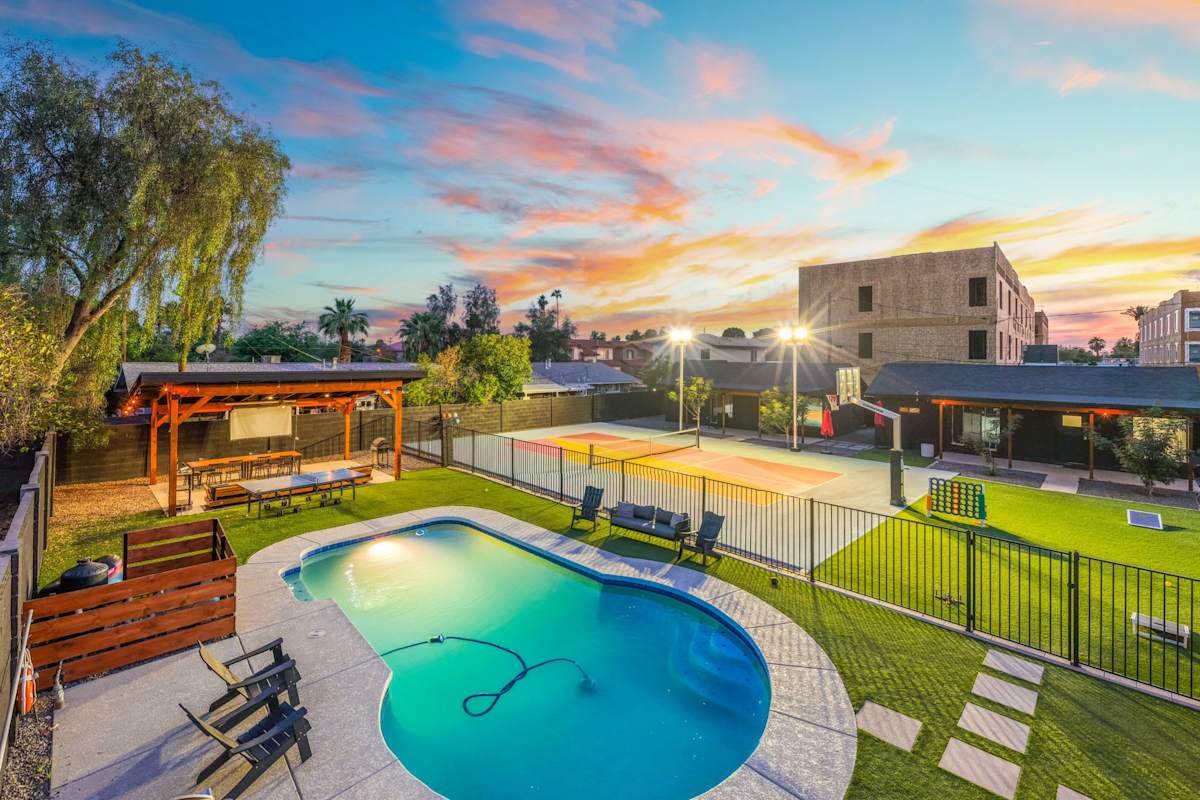 Shared fun Pickleball, Theater & Pool | DT Phoenix