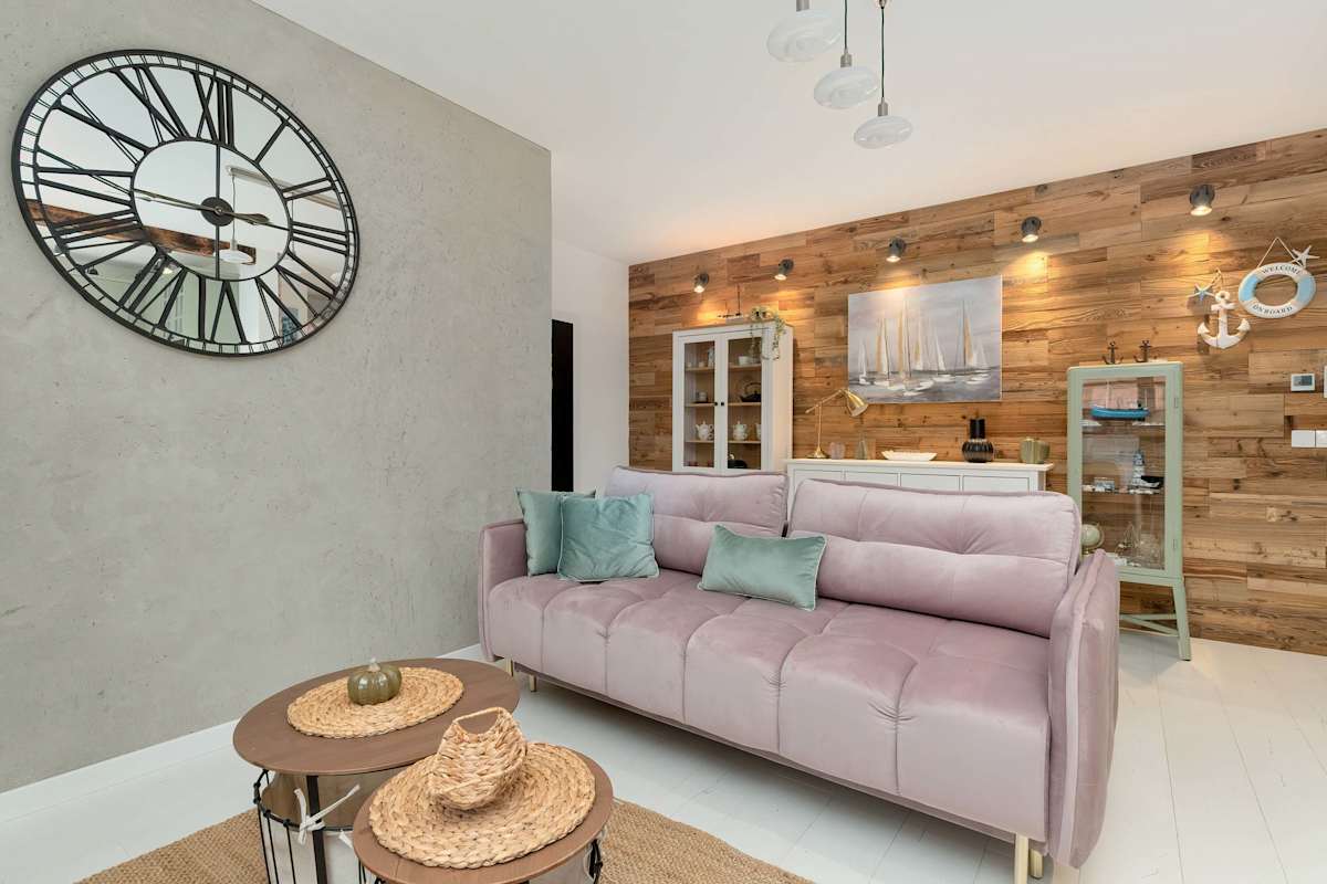 Stylish Pastel Apartment with Parking and Balcony by Noclegi Renters — Gdańsk, Województwo pomorskie — vacation rental