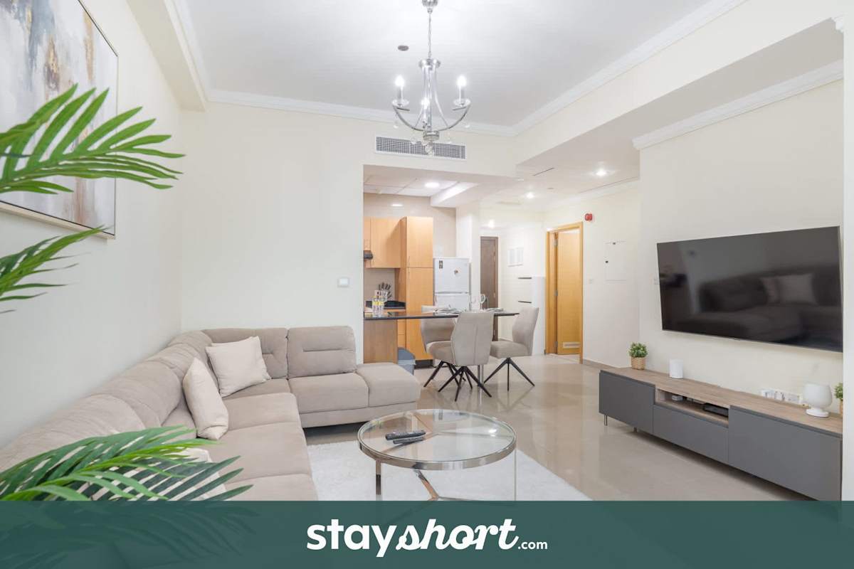 StayShort - 1 Bedroom in Dubai Marina with Stunning Ain Dubai View