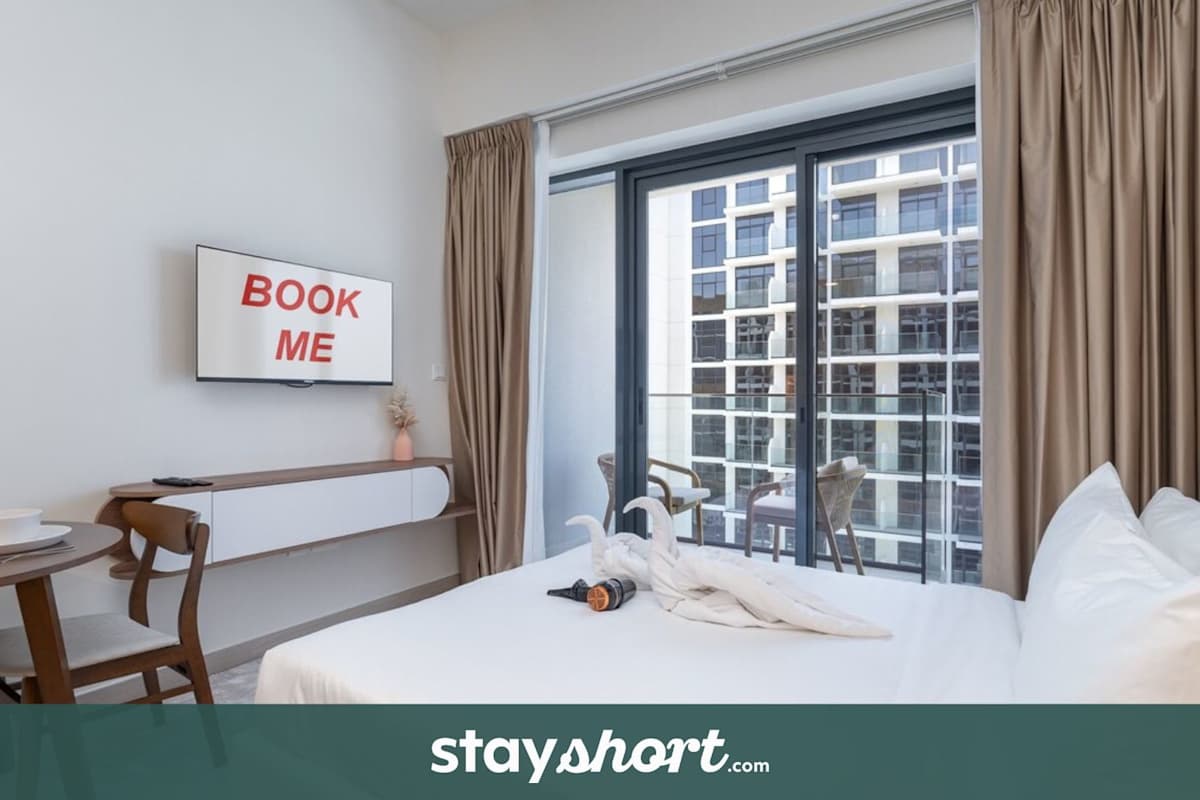 StayShort - Modern Pristine Studio for 2 in Meydan
