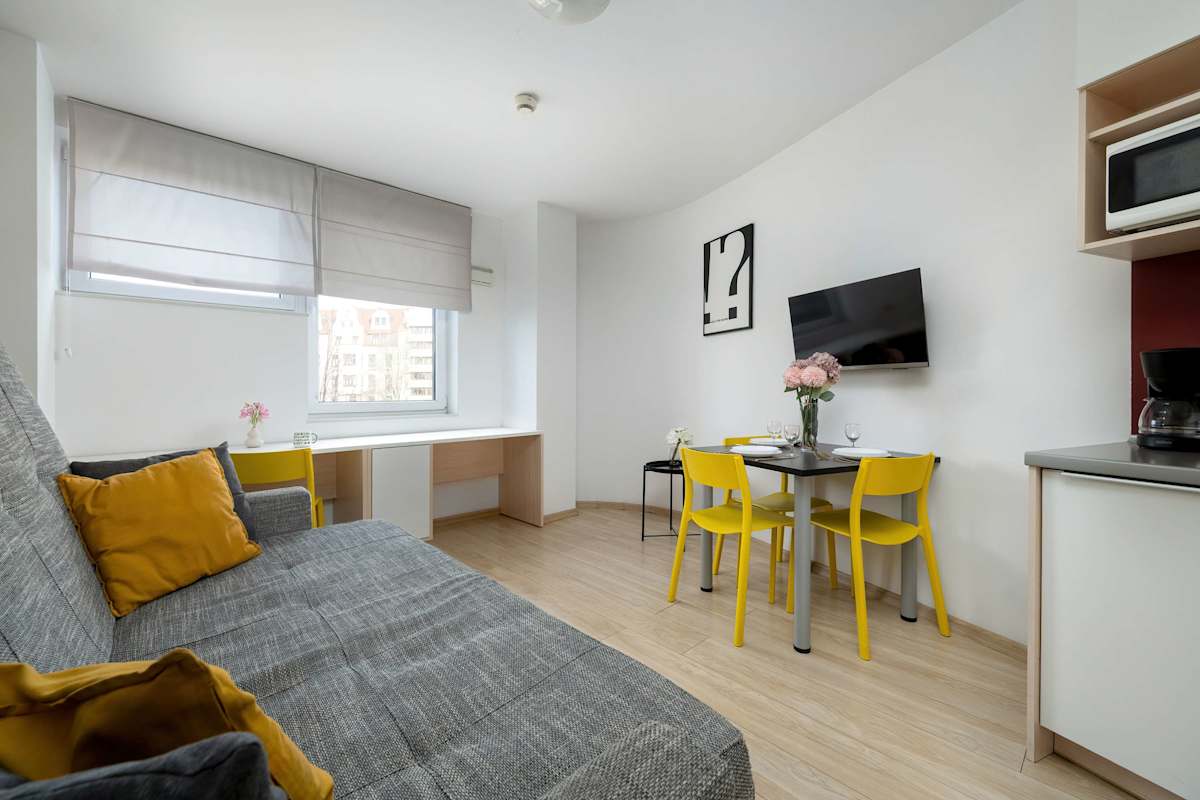 Grunwaldzki Square 57 Wroclaw | Functional One-Bedroom Apartment | Remote Working | A/C — Wrocław, Lower Silesia — vacation rental