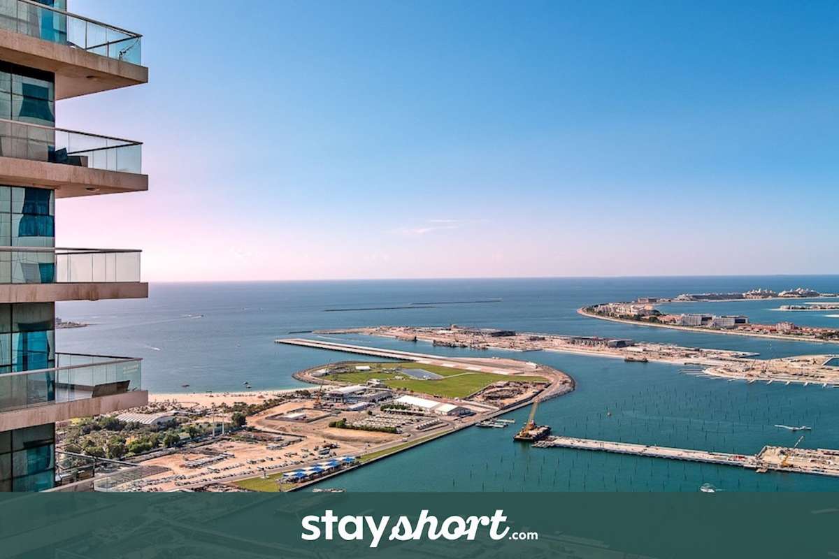 StayShort - High-level 2BR Stay with Panoramic Marina Views!