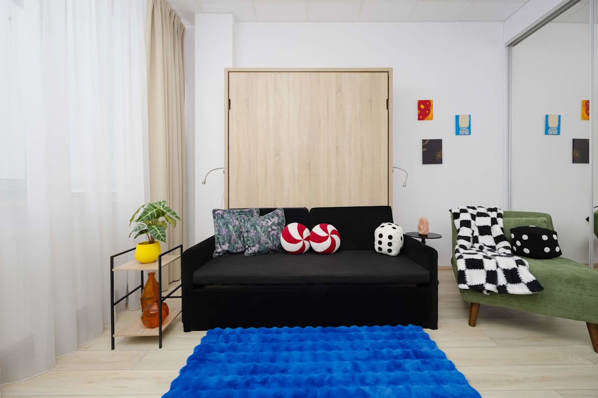 Jerozolimskie 216 Warszawa | Modern Studio for Two | Parking & A/C — Warszawa, Województwo mazowieckie — vacation rental