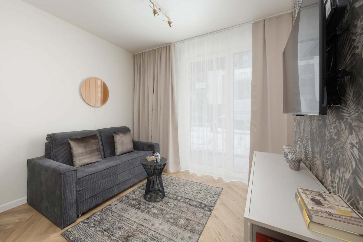 Siennicka 50 Warsaw | Elegant Studio | Underground Parking — Warszawa, Mazovia — vacation rental