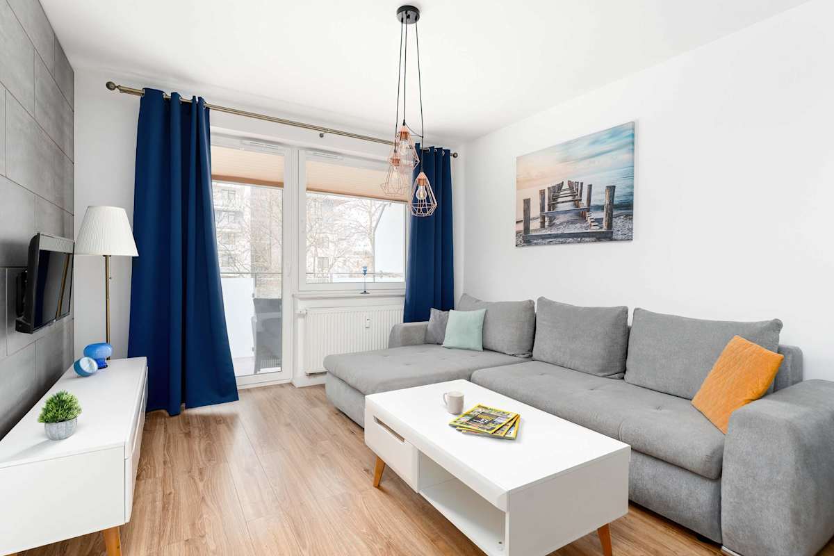 Bliżej Morza 14 Kołobrzeg | Seaside Apartment with Balcony | Gym