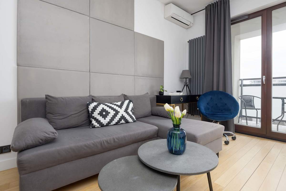 Burakowska 16 Warsaw | Modern Apartment with Parking | Remote Work | Balcony — Warszawa, Województwo mazowieckie — vacation rental