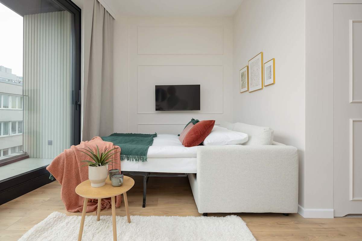 Krochmalna 44 Warsaw | Modern Studio | A/C — Warszawa, Mazovia — vacation rental