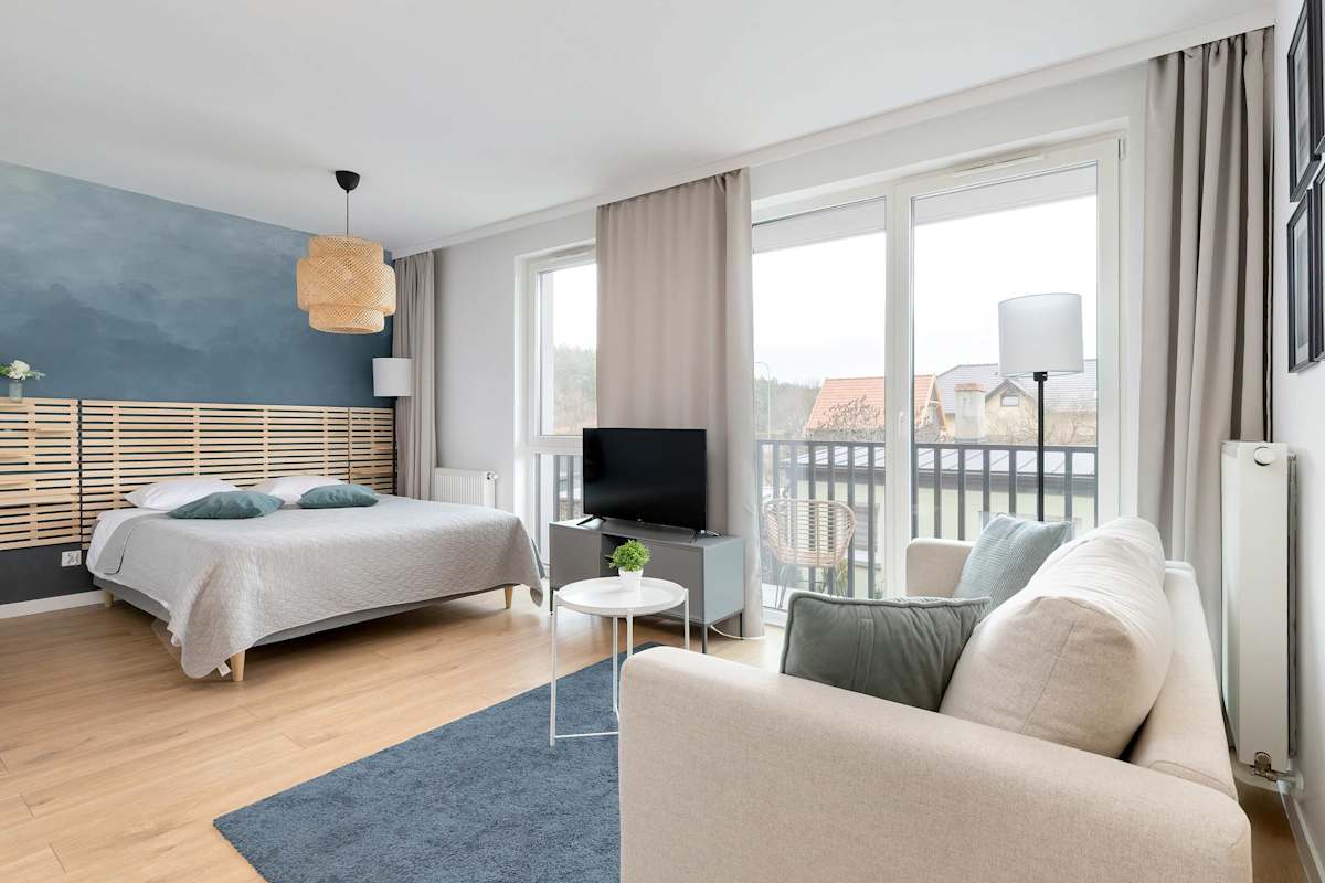 Nadwiślańska 50A Gdańsk | Quiet Studio with Parking | Balcony — Gdańsk, Pomerania — vacation rental