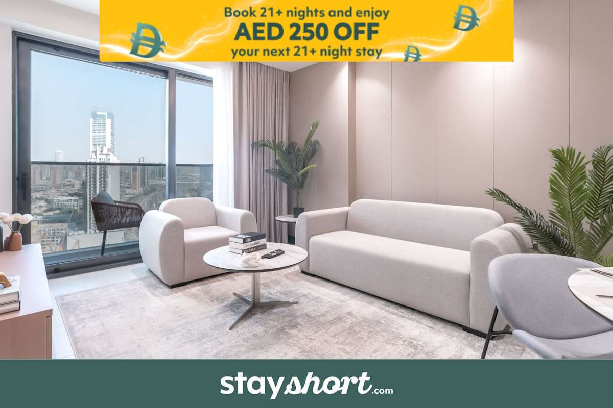 Free housekeeping visits during your stay - StayShort - Mordern 1 Bedroom in JVT that Sleeps 2!