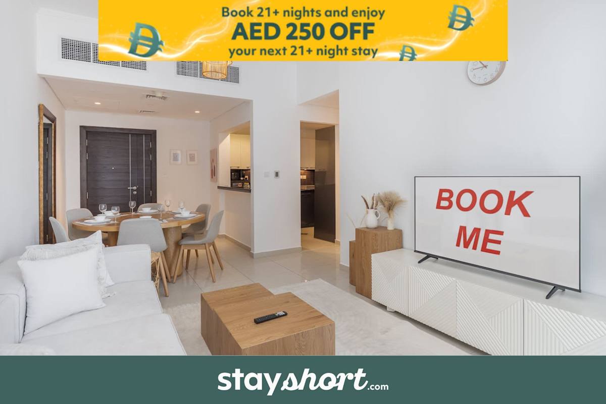 Free housekeeping visits during your stay - StayShort - Contemporary 2-Bedroom Apartment in Silverene