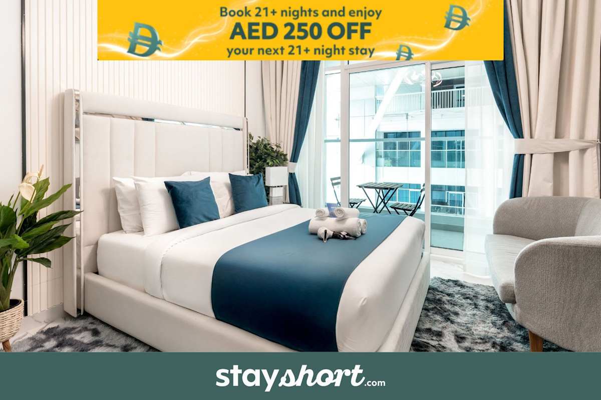 Free housekeeping visits during your stay - StayShort - Comfortable Studio in Arjan that Sleeps 2