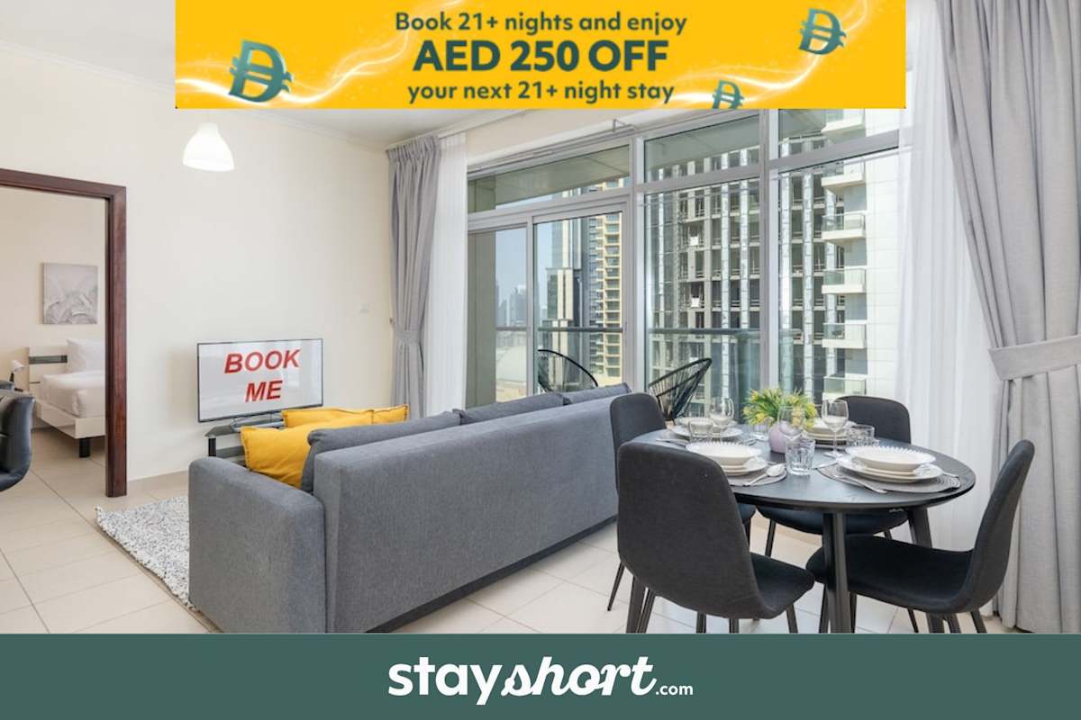 StayShort - Elegant 1BR Apartment in Downtown Ideal for 4