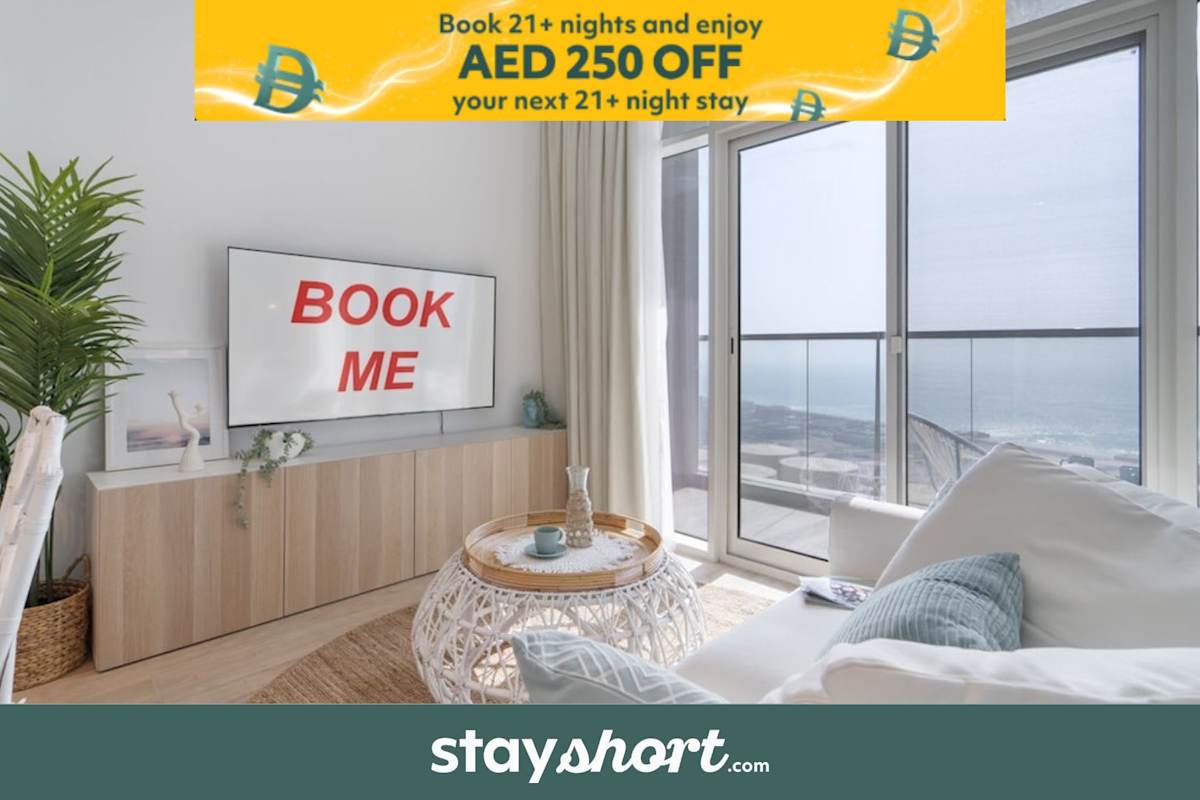 StayShort - Stylish Studio Perfect for 4 in Dubai Marina