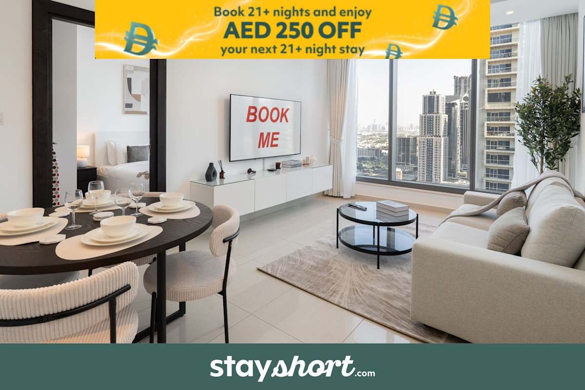 StayShort - Fabulous 1 BR in Dubai Marina Sleeps 4