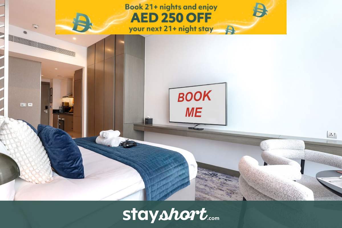StayShort - Amazing Studio in Business Bay that Sleeps 4!