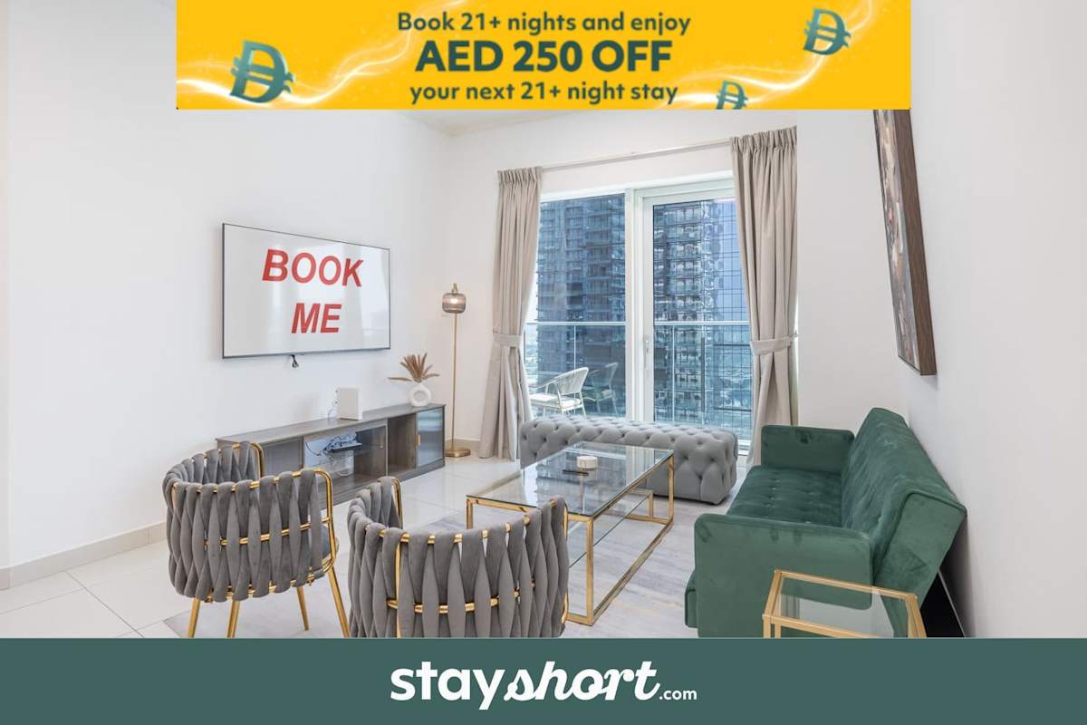 StayShort - Marina Views and a 3 Bedroom Apartment in Dubai Marina