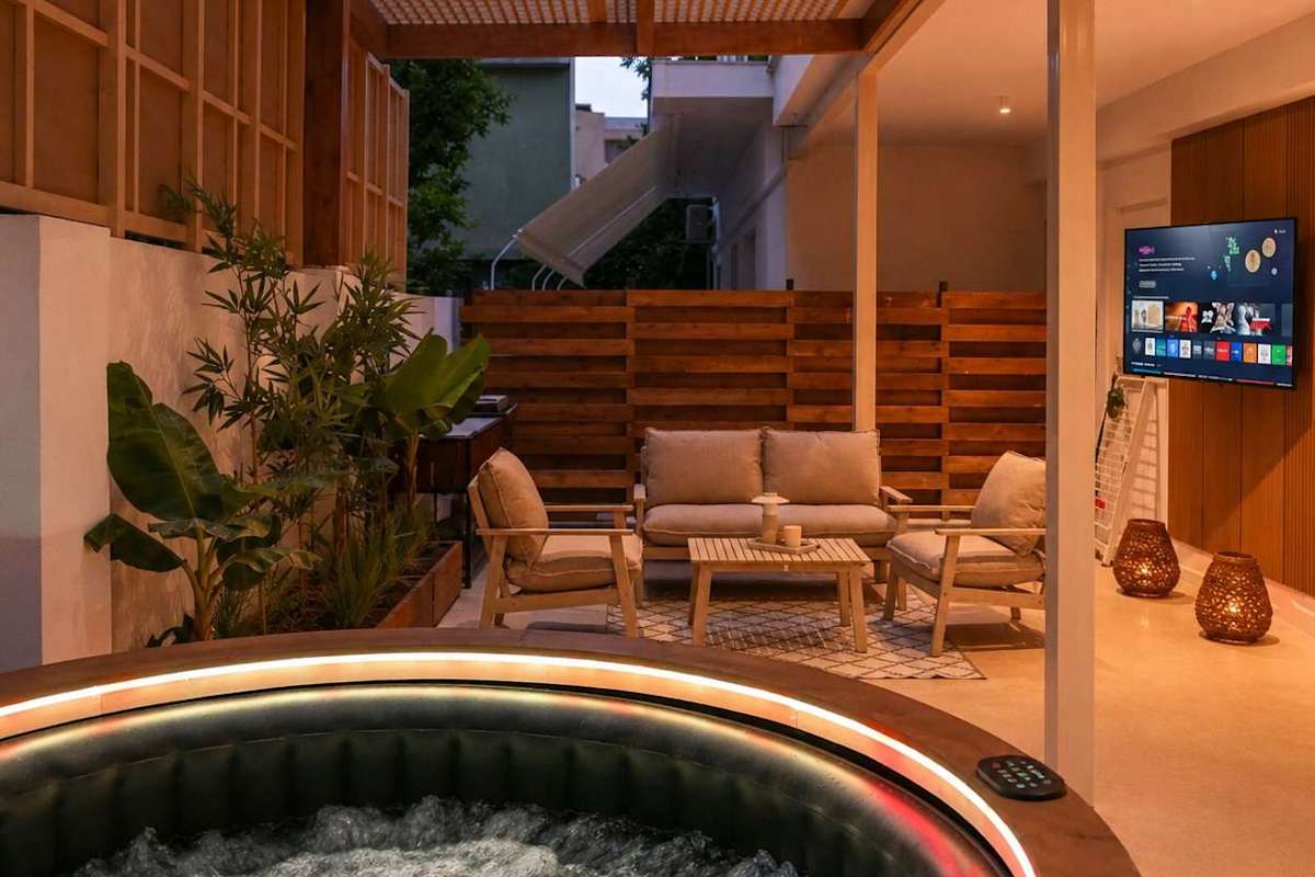 Light & Kozy Residence - Jacuzzi Lux Stay in Patra