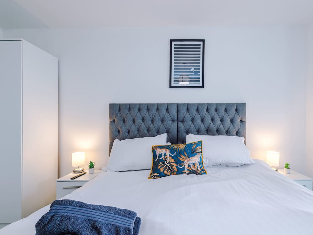 A Hostahome-managed apartment in central Manchester, near Deansgate.