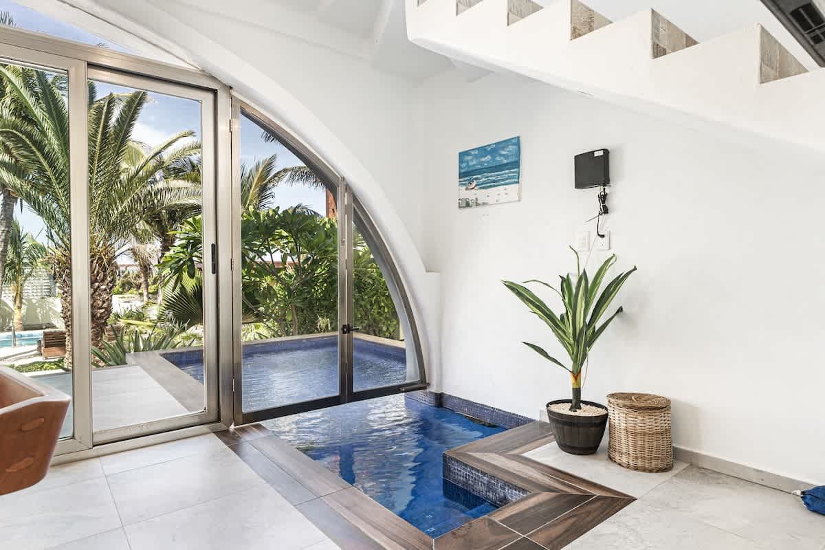Private plunge pool on the terrace