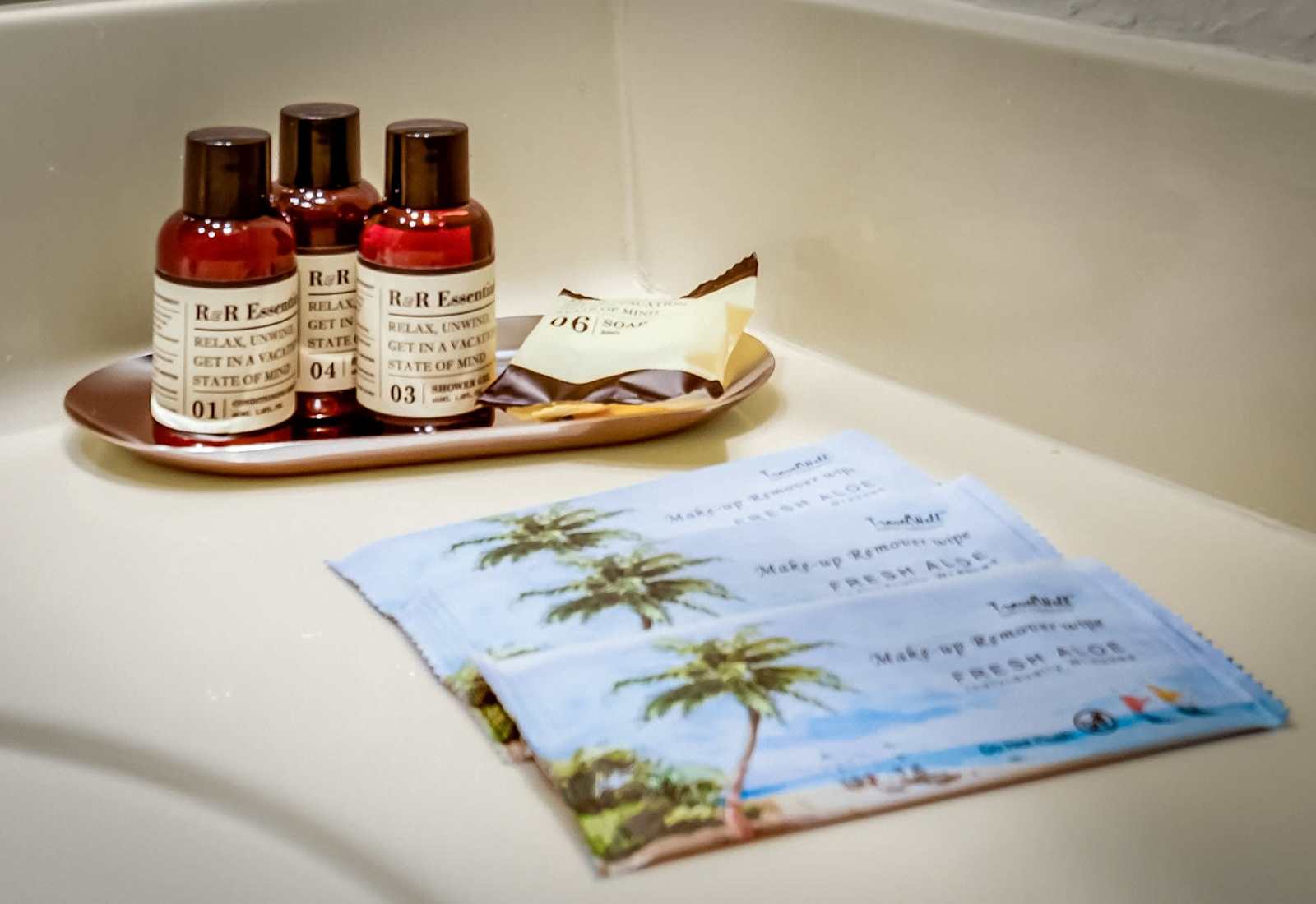 Start your stay with a touch of luxury—our thoughtfully curated spa-style essentials are here to pamper you from the moment you arrive. Because vacation mode should begin at the sink.
