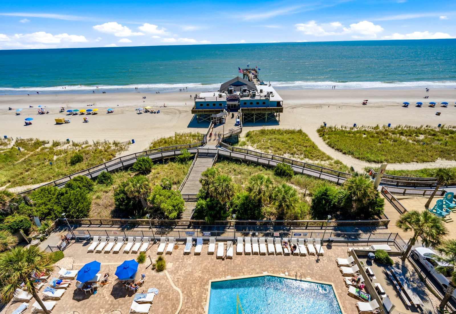 Oceanfront Pierfection — Yachtsman Resort, Myrtle Beach