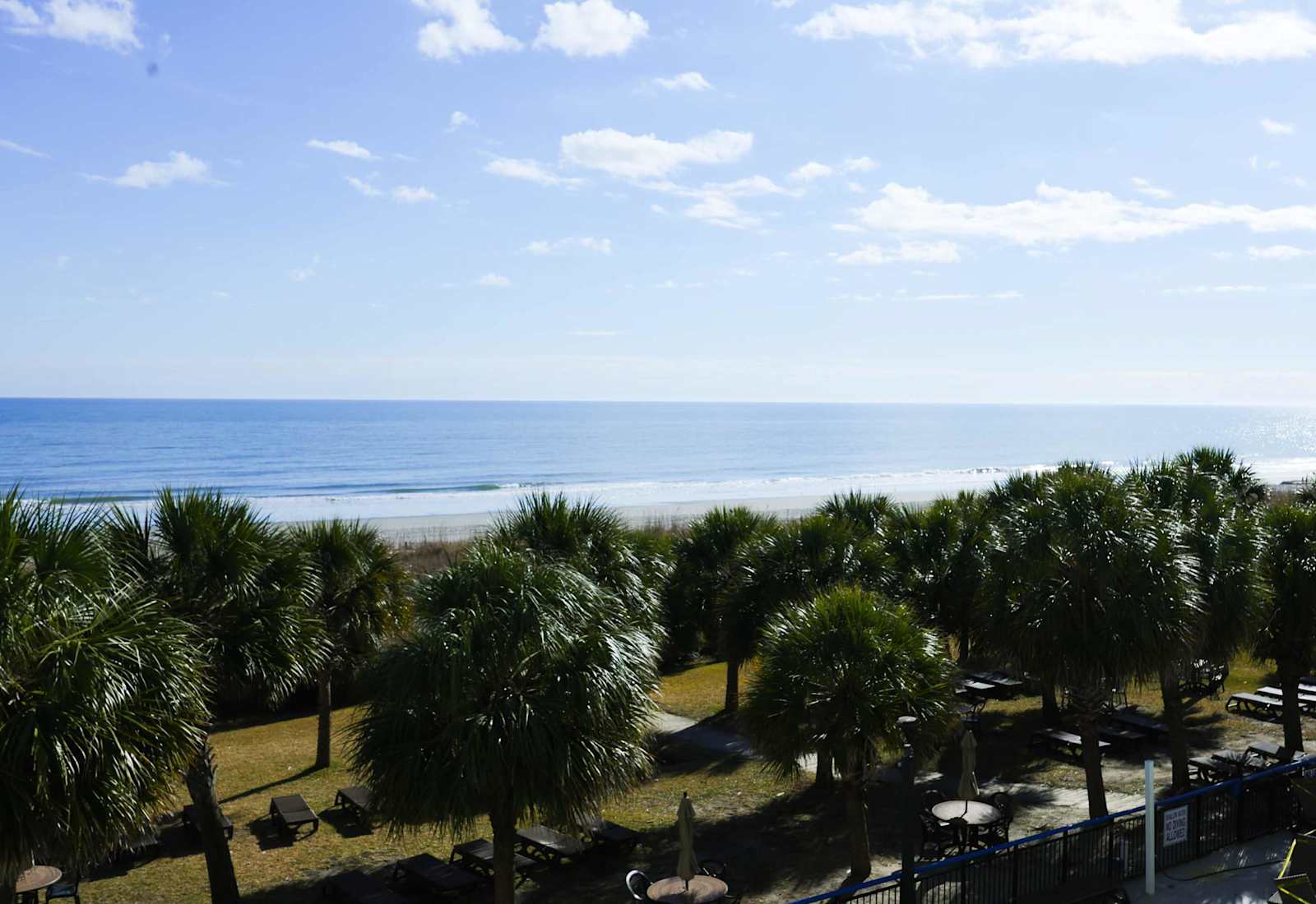 Enjoy unparalleled panoramic oceanfront views from your private balcony.