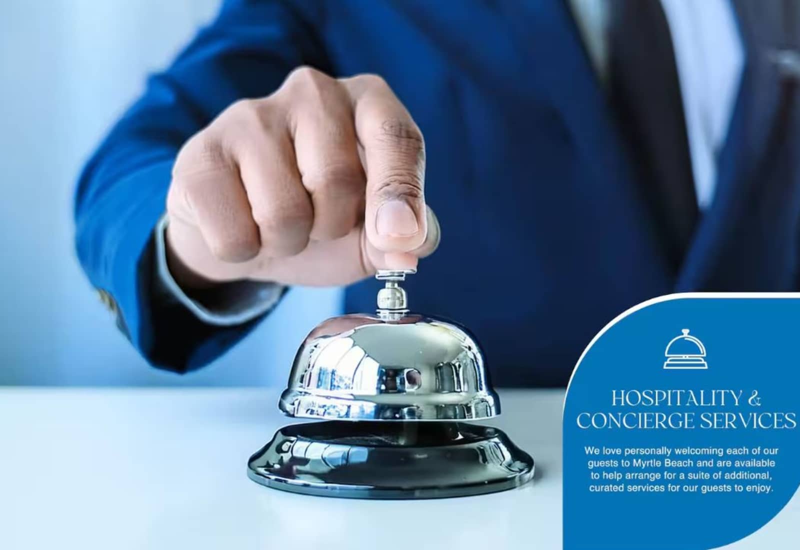 Experience exceptional hospitality with our personalized concierge services! From special requests to curated experiences, we’re here to make your Myrtle Beach stay unforgettable.