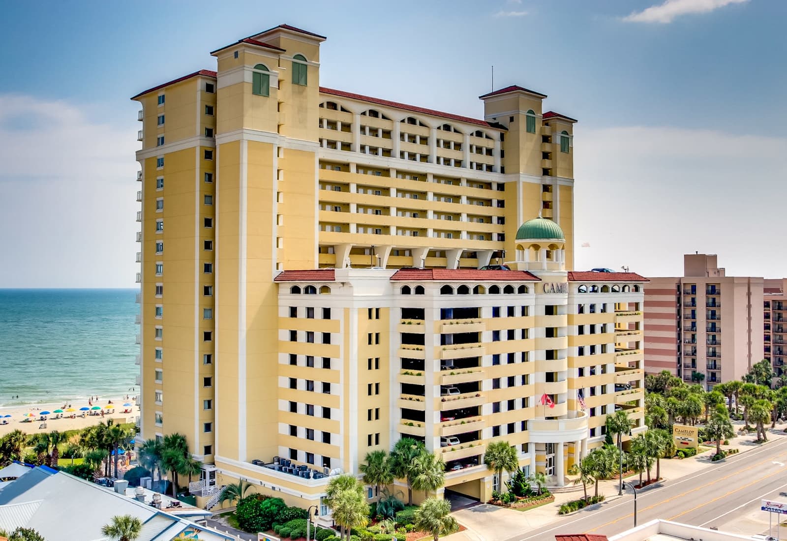 Enjoy a stunning beachfront location with breathtaking views from our beautiful building. Just steps from the sand, our spacious accommodations and prime location make this the perfect getaway. Book your stay today for an unforgettable experience!