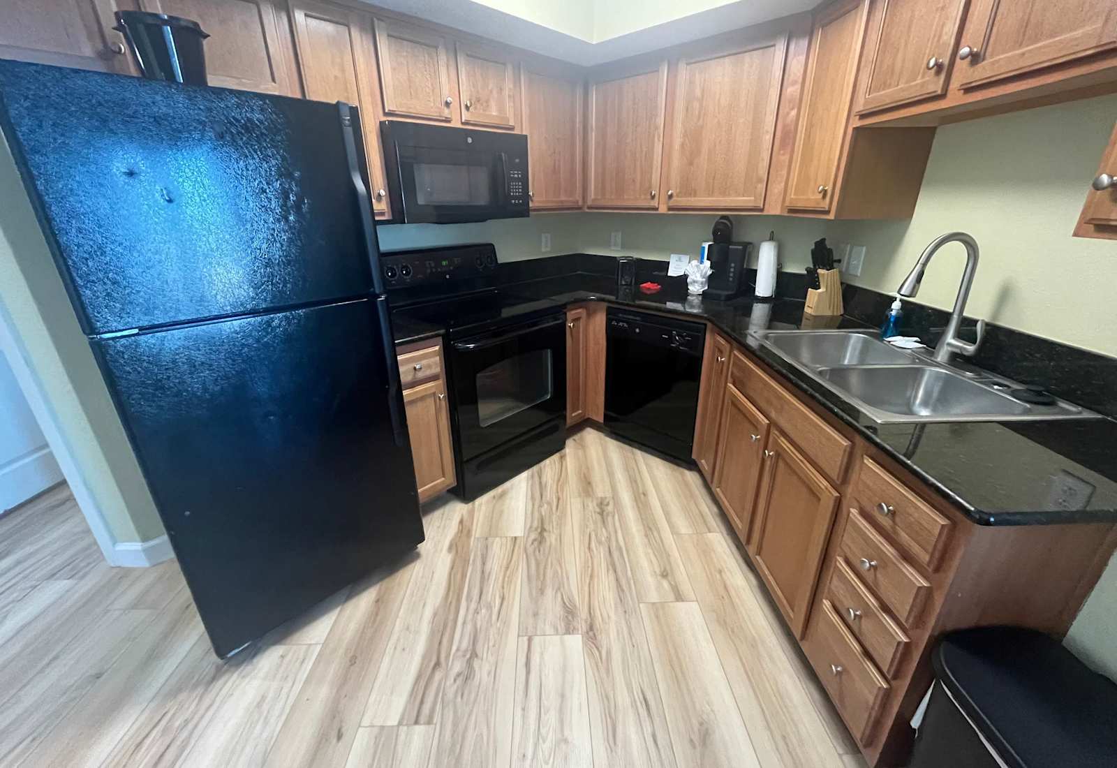 Enjoy a fully equipped kitchen.  This space offers convenience and functionality, for your culinary needs.