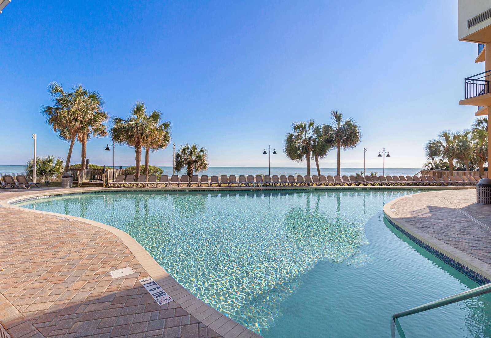 The resort features multiple pools, including both indoor and outdoor options, along with lazy rivers and hot tubs. It is impossible to stand anywhere on the property without a water feature in sight. MARCO!