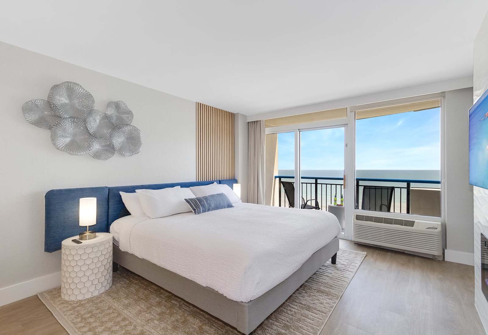 Wake up to the stunning oceanfront view from your bedroom