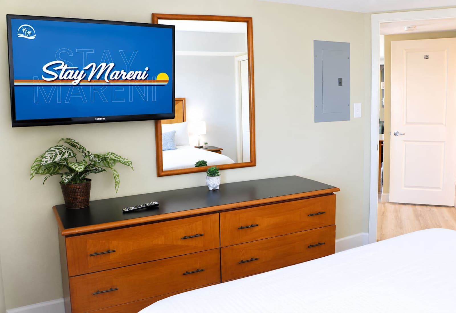 Bright, clean, and effortlessly comfortable — a relaxing retreat designed for restful nights and easy coastal living.