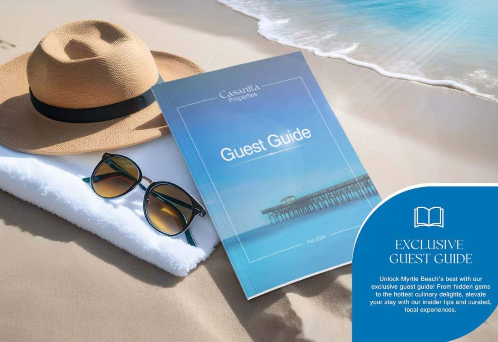 Unlock the best of Myrtle Beach with our exclusive guest guide! Packed with hidden gems, top dining spots, and local experiences, it's the perfect way to elevate your stay.