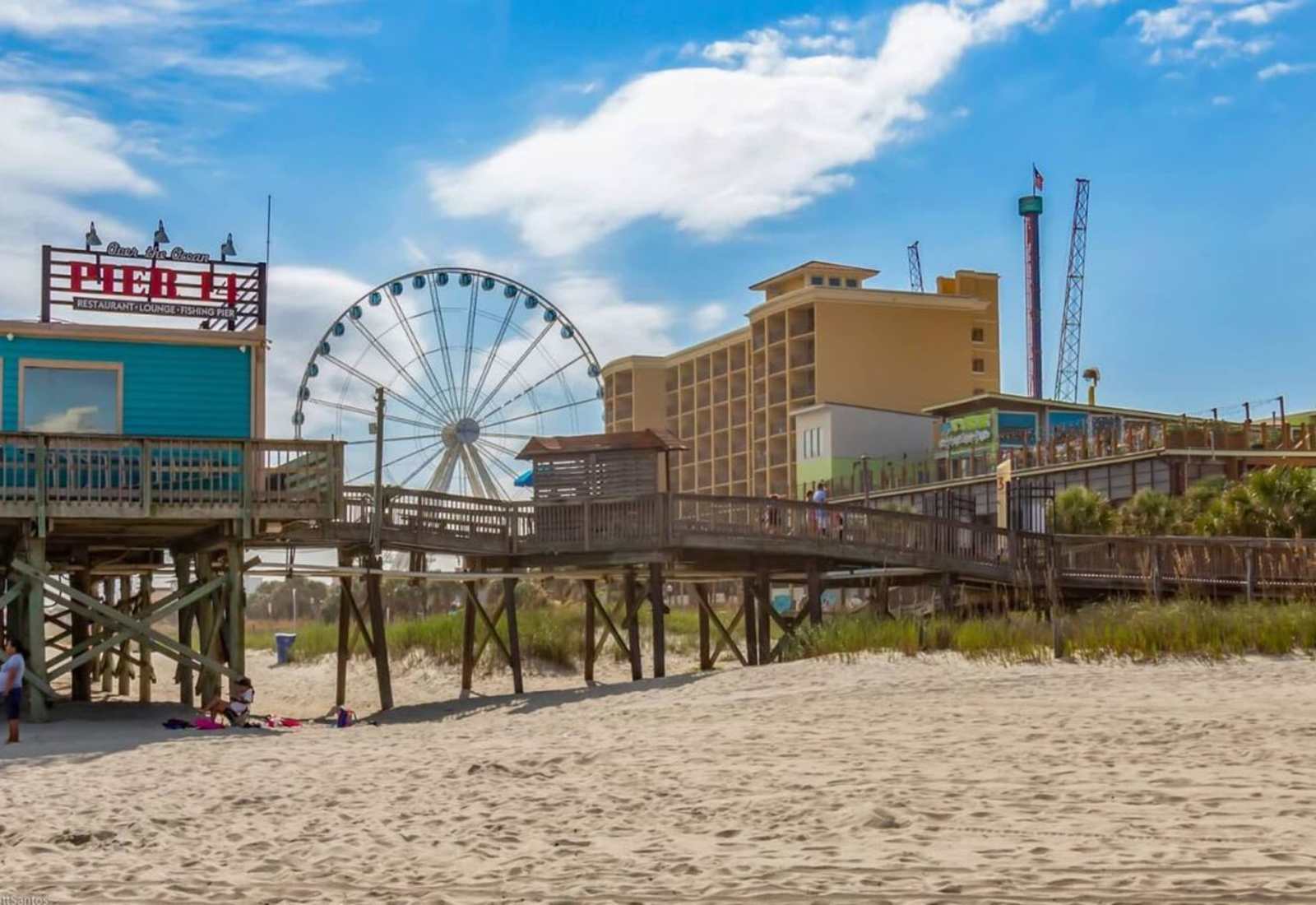 Enjoy the vibrant atmosphere of the bustling boardwalk, with plenty of shops, restaurants, and entertainment options.