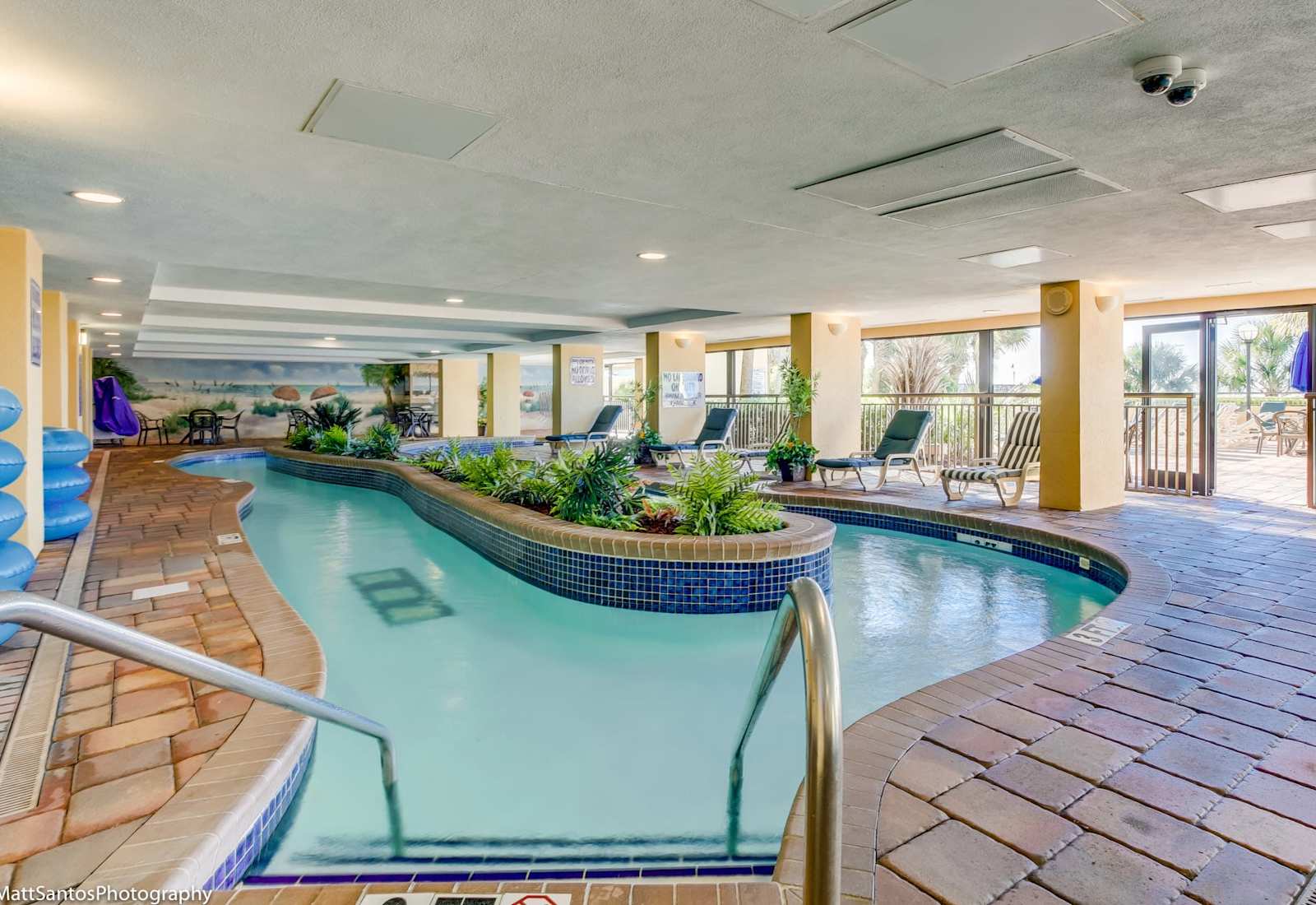 Take a dip in the winding lazy river, perfect for relaxing and unwinding.