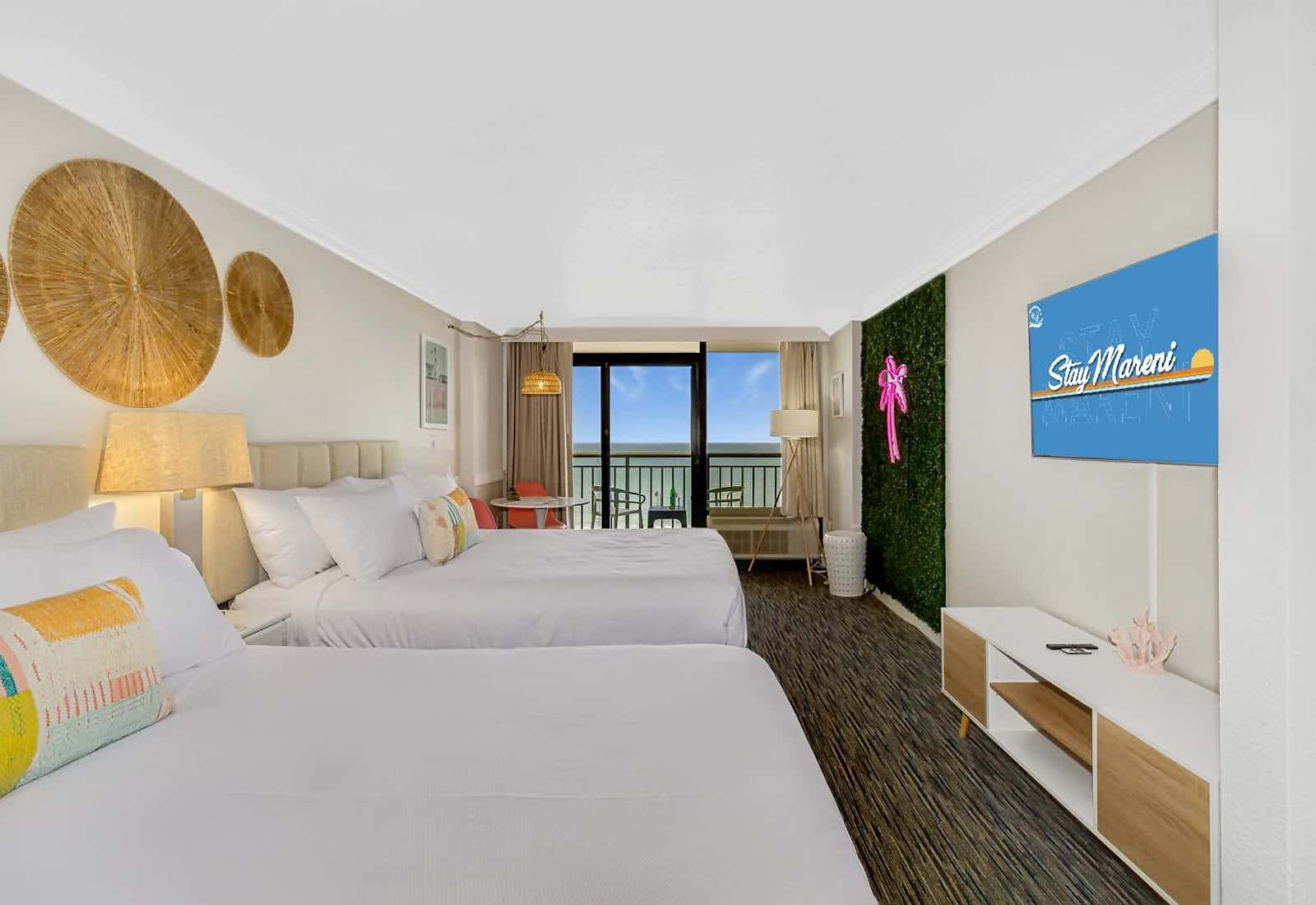 Wake up to stunning ocean views from the comfort of your cozy bedroom. 
