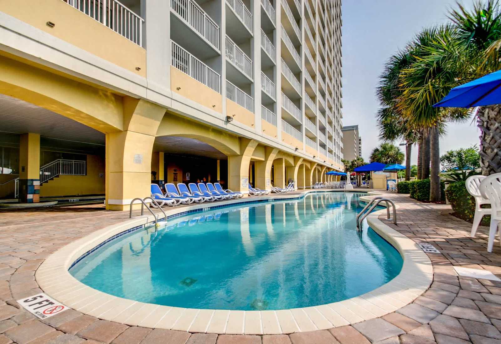 Whether soaking up the sun or unwinding with a meal, this space is ideal for a peaceful retreat.